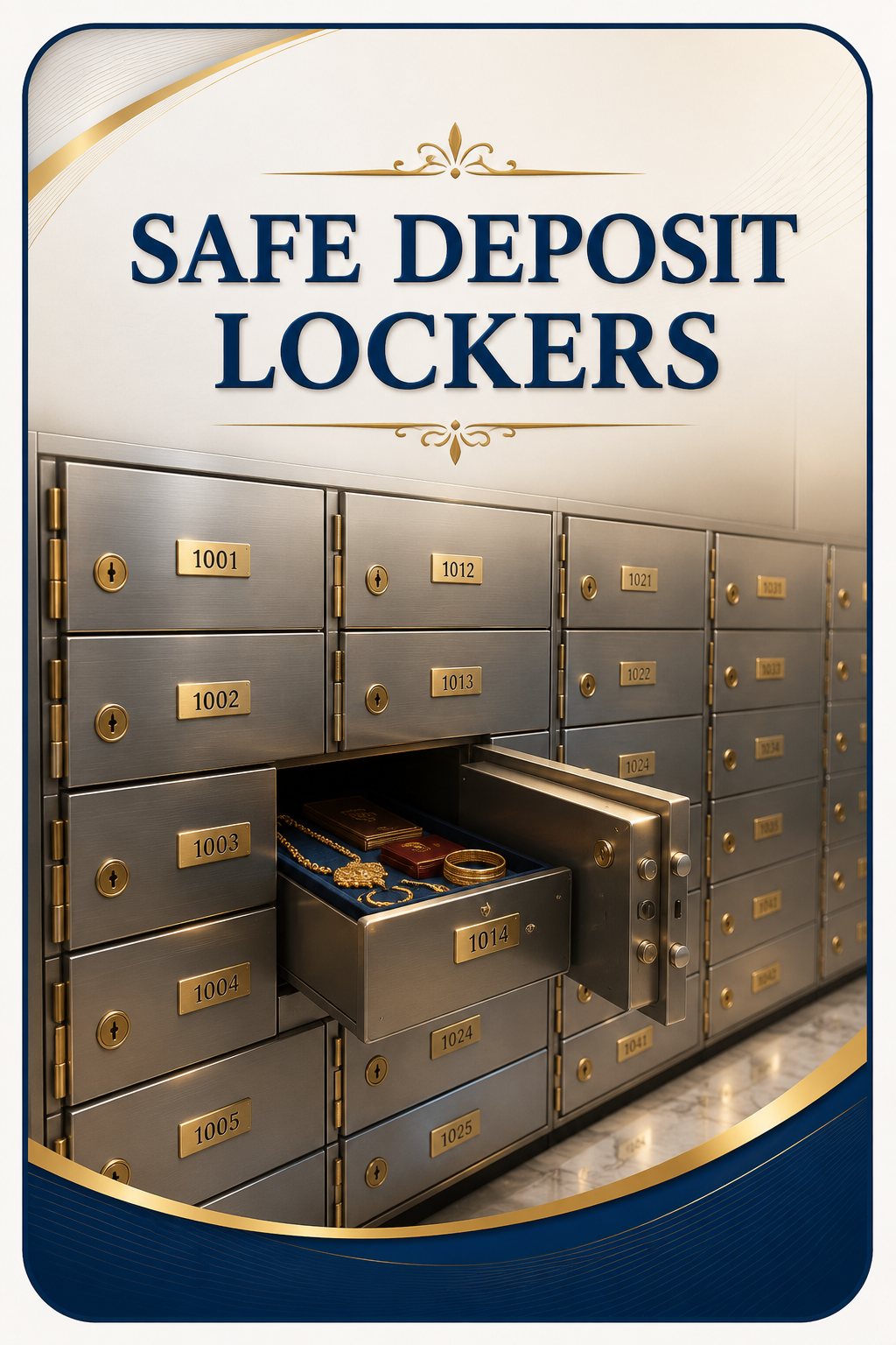 Safe Deposit Lockers